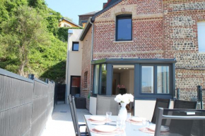 Maison vue mer face au port de plaisance